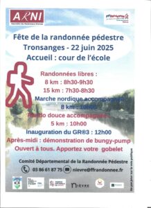 Fete rando tronsanges